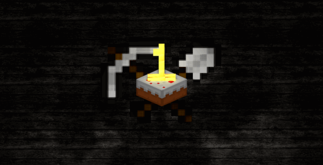 happy birthday minecraft
